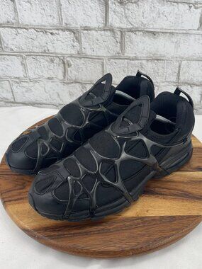Nike Air Kukini DV0659-001 Mens 12.5 Triple Black Slip On Sneakers Shoes